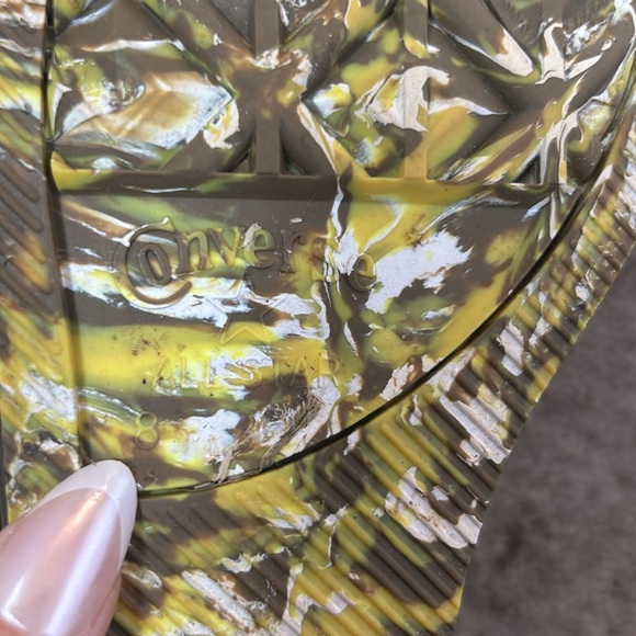 Wedge converse army green - Picture 4 of 6